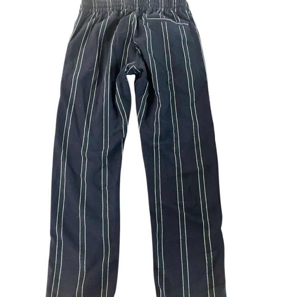 Top man stretch skinny striped green blue size 30 W x 30L